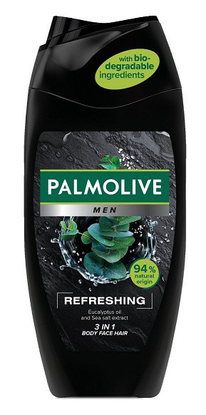 Palmolive spg men 3v1 Eucalyptus 250ml | Toaletní mycí prostředky - Sprchové gely - Pánské